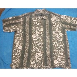 Last Chance Sportswear Men Short Sleeve Button Up X L